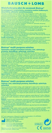 BIOTRUE WIELOFUNKCYJNY PŁYN DO SOCZEWEK 300ML 