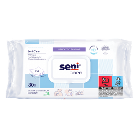 SENI CARE CHUSTECZKI PIELĘGNACYJNE 80SZTUK