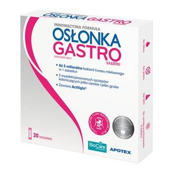 OSŁONKA GASTRO 20SASZETEK