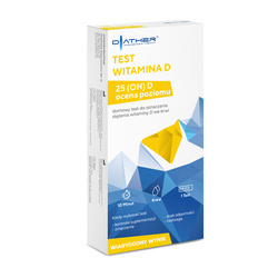Test WITAMINA D, do oznaczenia poziomu witaminy D3, 1 sztuka