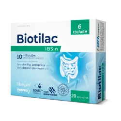 COLFARM Biotilac IBSin , probiotyk, 20KAPSUŁEK