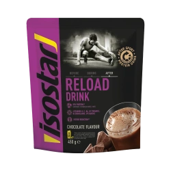 Isostar Reload Drink, smak czekoladowy, 450 g