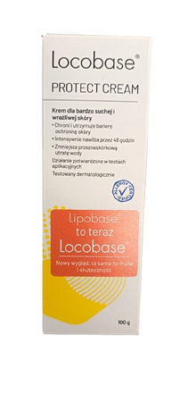 Locobase Protect Cream (dawniej Lipobase), krem, 100 g
