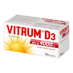 VITRUM D3 4000 J.M. 60KAPSUŁEK