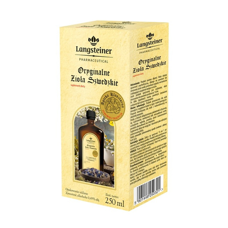 ORYGINALNE ZIOŁA SZWEDZKIE LANGSTEINER 250ML