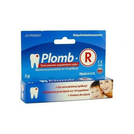 Plomb-R , tymczasowe wypełnienie zęba 3 g
