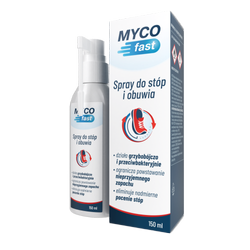 MYCOFAST SPRAY DO STÓP I OBUWIA 150ML