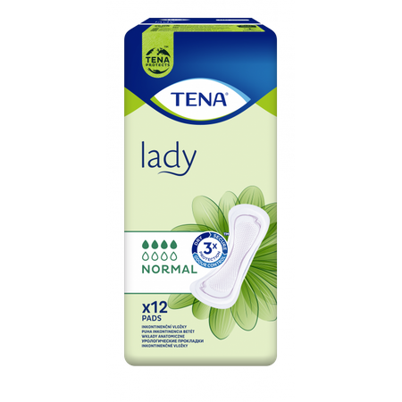 WKŁADKI UROLOGICZNE TENA LADY NORMAL 12SZTUK