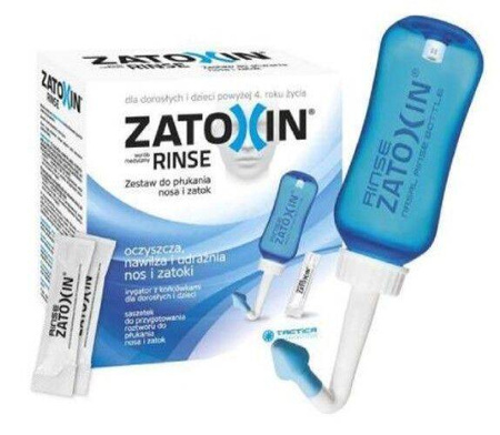 Zatoxin Rinse, zestaw podstawowy do płukania zatok