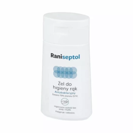 Raniseptol spray ze srebrem na rany 125 ml + Raniseptol żel 100 ml gratis
