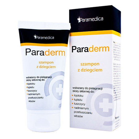 Paraderm szampon z dziegciem 150ml 