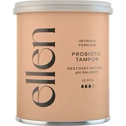 Ellen Normal tampony probiotyczne (medium) 12 sztuki