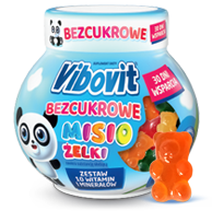 Vibovit Bezcukrowe MISIO ŻELKI 30 sztuk