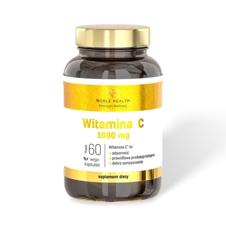 Noble Health Witamina C 1000 mg 60 kapsułek, data ważności 12.25