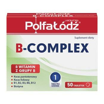 B-COMPLEX POLFA ŁÓDŹ 50TABLETEK