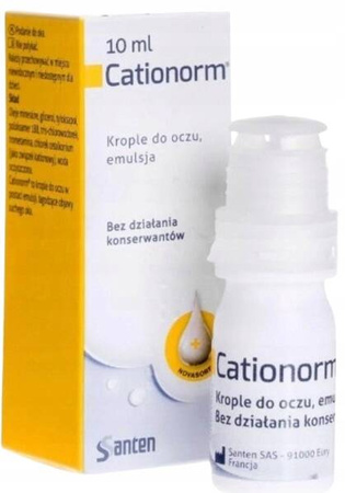 CATIONORM KROPLE DO OCZU 10ML