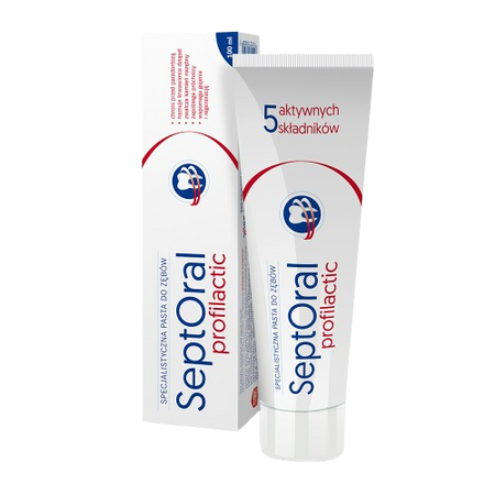 SeptOral Profilactic, specjalistyczna pasta do zębów, 100 ml