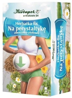 HERBATKA NA PERYSTALTYKĘ 20SASZETEK (HERBAPOL KRAKÓW)