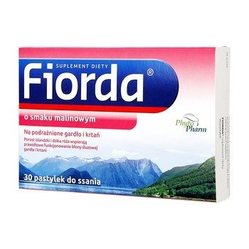 FIORDA SMAK MALINOWY 30PASTYLEK DO SSANIA