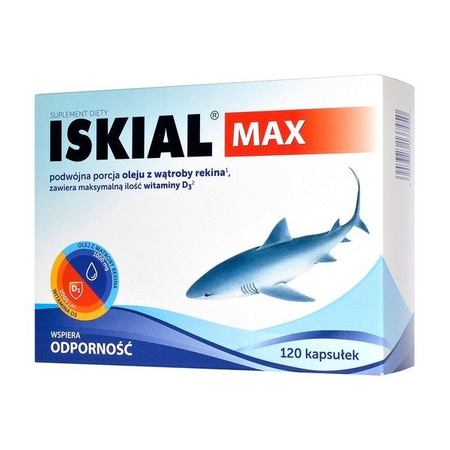 Iskial Immuno Max 120 kapsułek