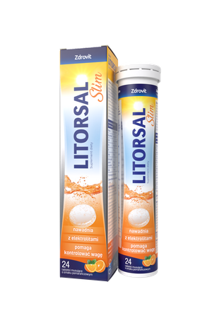 Zdrovit Litorsal Slim 24 tabletki musujące 