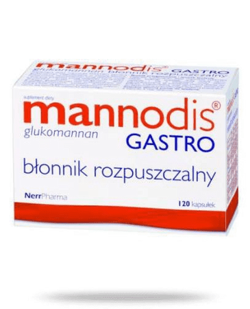 Mannodis GASTRO 120 kapsułek