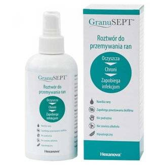 Granusept Roztwór do przemywania ran 250 ml