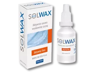 Solwax Active, krople do uszu, 15 ml