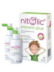 Pipi Nitolic Prevent Plus Ochrona przed wszawicą, spray, 150 ml