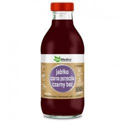 EKAMEDICA SOK JABŁKO, CZARNA PORZECZKA, BEZ 300ML
