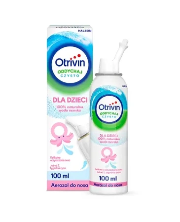 Otrivin Oddychaj Czysto aerozol do nosa dla dzieci 100 ml