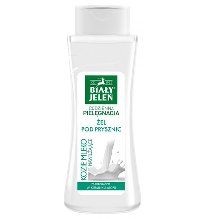 Biały Jeleń żel pod prysznic, kozie mleko 250 ml