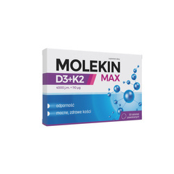 MOLEKIN D3+K2 MAX 30TABLETEK