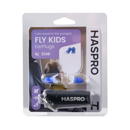 Haspro Fly Kids Earplugs, zatyczki do uszu 2 sztuki