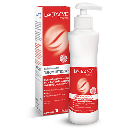 LACTACYD PHARMA PŁYN PRZECIWGRZYBICZY 250ML