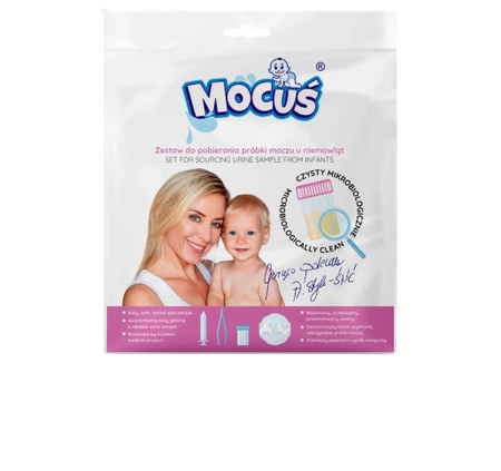 Mocuś, Zestaw do pobierania moczu dla dzieci, 1 sztuka