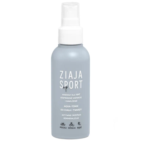 Ziaja Sport Up, tonik do ciała i twarzy, 120 ml