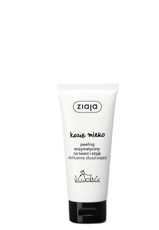 ZIAJA KOZIE MLEKO PEELING ENZYMATYCZNY, TWARZ 75ML