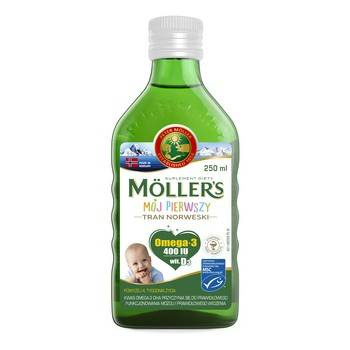Moller's Mój Pierwszy Tran norweski, płyn 250 ml 