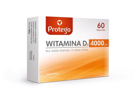 PROTEGO WITAMINA D 4000 60KAPSUŁEK