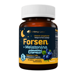 Olimp Forsen + Melatonina Gummies, żelki, 30 sztuk