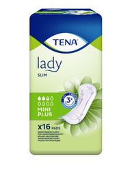 TENA LADY SLIM MINI PLUS WKŁADKI UROLOGICZNE 16SZTUK