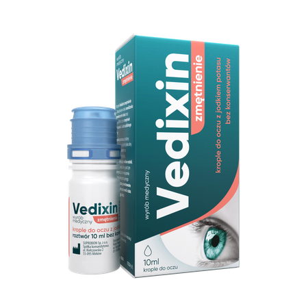 Vedixin Zmętnienie, krople do oczu, 10 ml 
