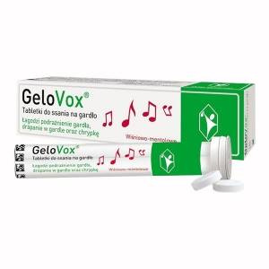 GELOVOX, SMAK WIŚNIOWO-MENTOLOWY 20TABLETEK
