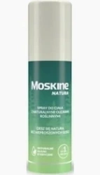 Moskine Natura Spray na komary, kleszcze, z olejkami roślinnymi, 100 ml