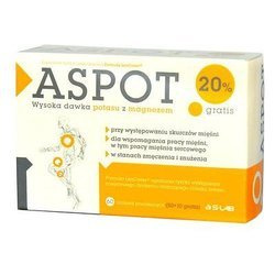 Aspot, magnez + potas, 60 tabletek