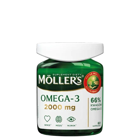 Moller's Omega-3 2000 mg 60 kapsułek