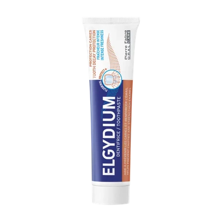 Elgydium Przeciwpróchnicowa pasta do zębów z Fluorinol Protect +, 75 ml