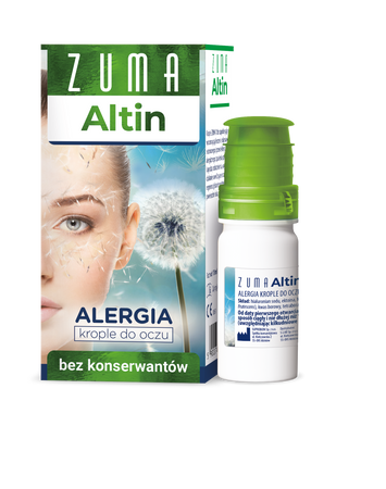 ZUMA ALTIN KROPLE DO OCZU, na alergię, 10ML