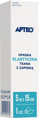 OPASKA ELASTYCZNA 5MX15CM APTEO  1SZTUKA